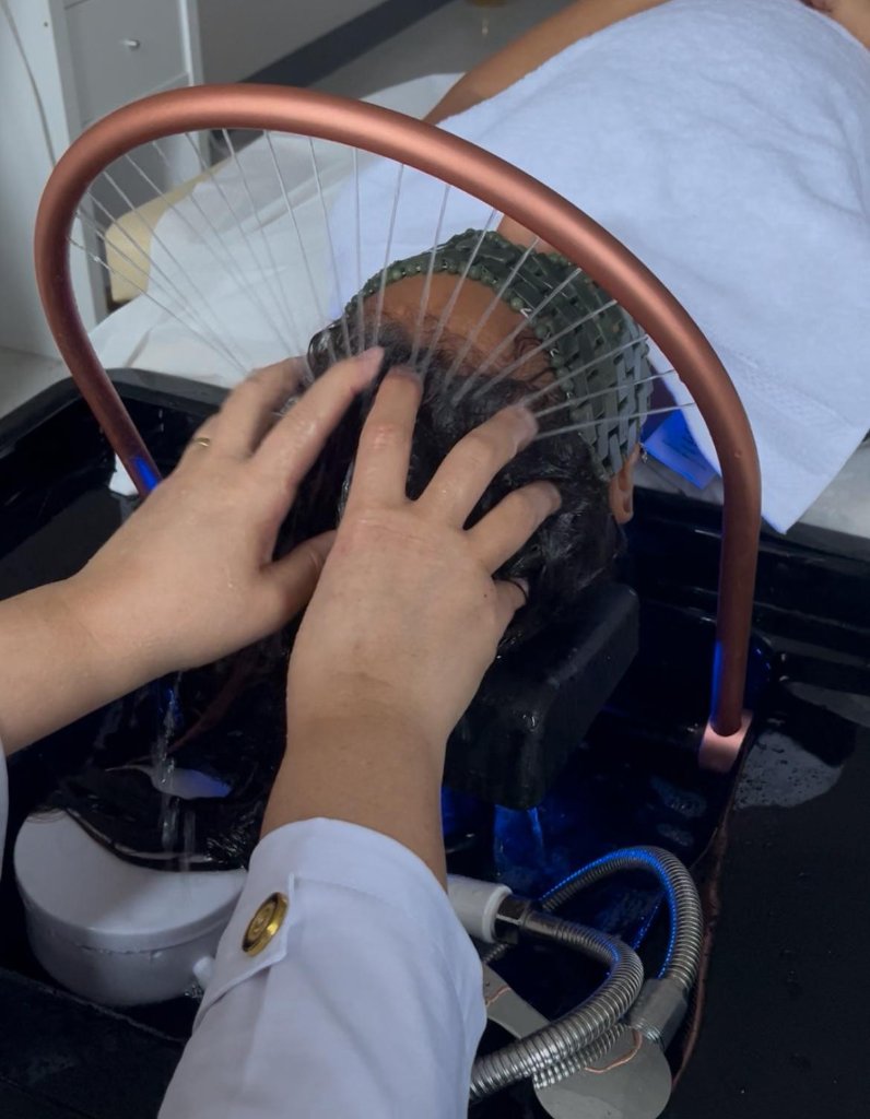 Treatment at Golden Touch Spa