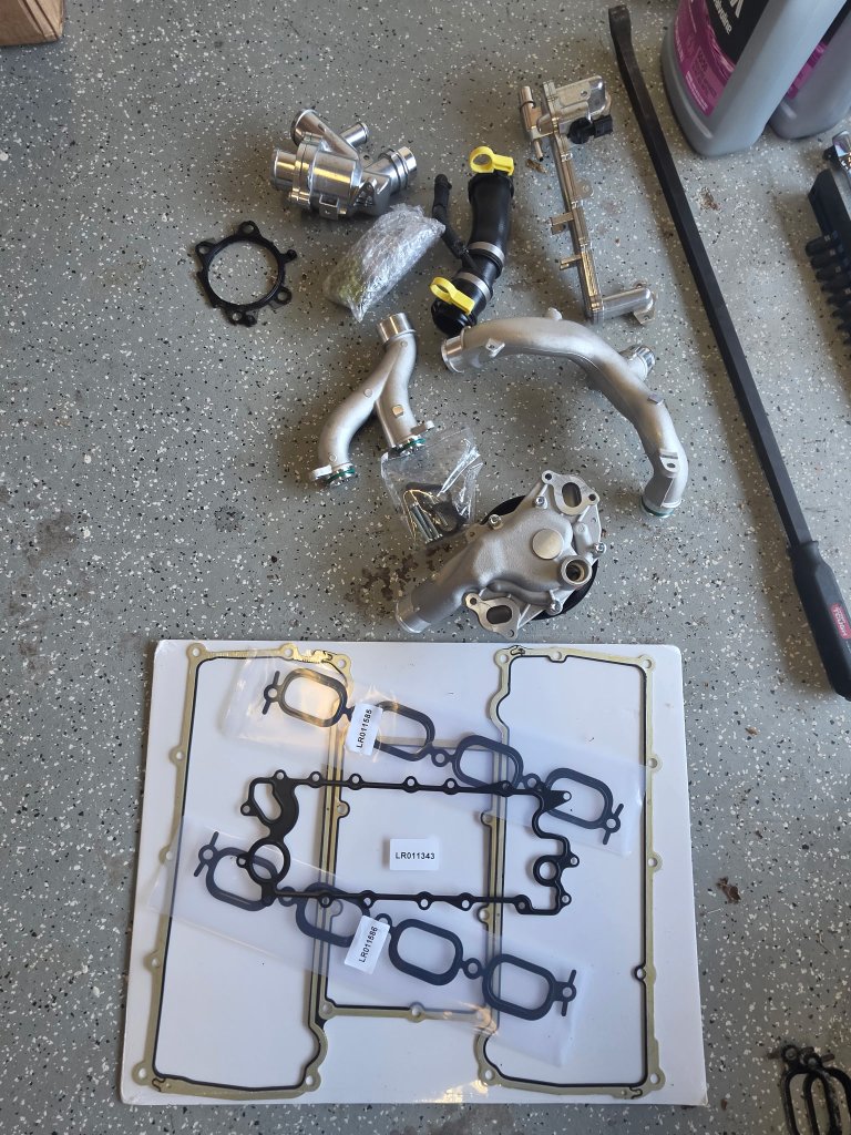 Water pump and gasket kit