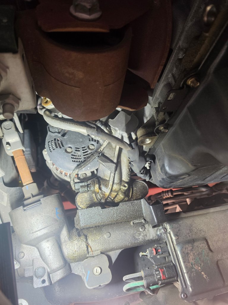 Timing cover work
