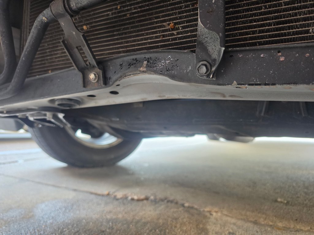 Radiator area work