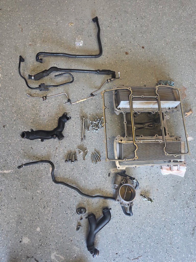 Oil pan and components teardown