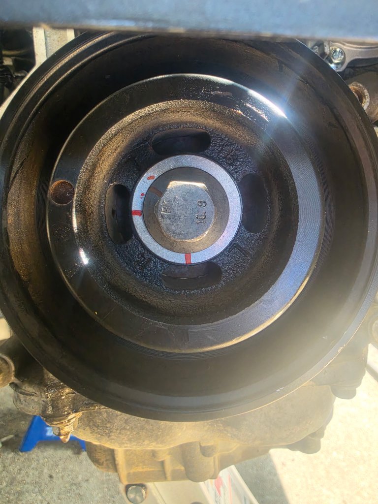 Crankshaft pulley