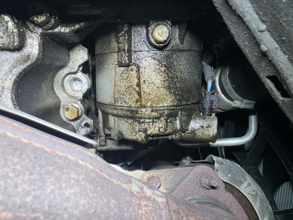 Oil leak diagnosis