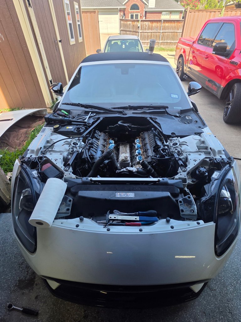 Nissan Z engine work