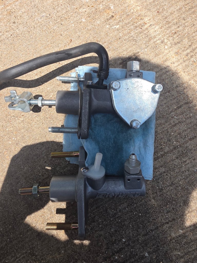 Intake manifold removed