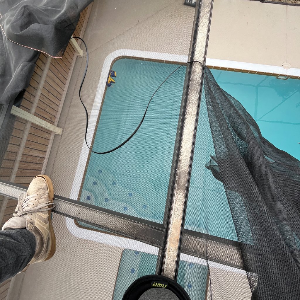 Lanai rescreen and pool cage screen repair in Deltona, FL