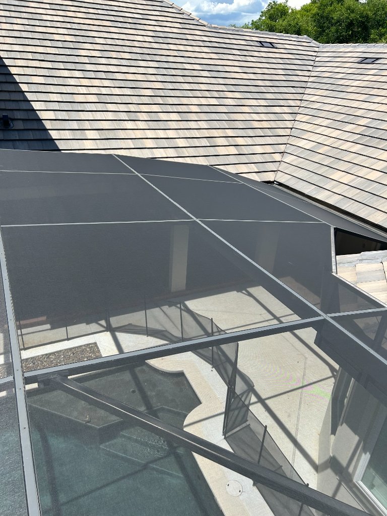 Patio rescreen pool screen fix in Longwood, FL