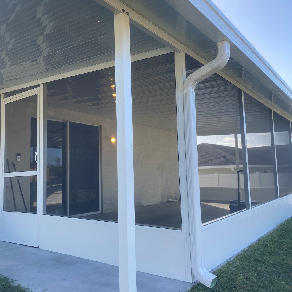 Patio rescreen screened patio installation in Orlando, FL