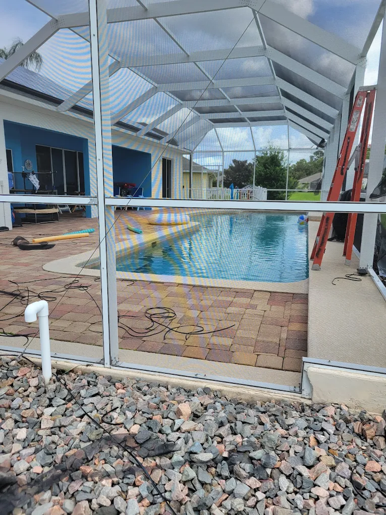 New Smyrna pool screens