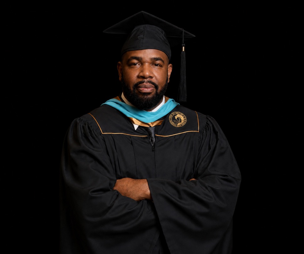 Delante Clark graduation photo