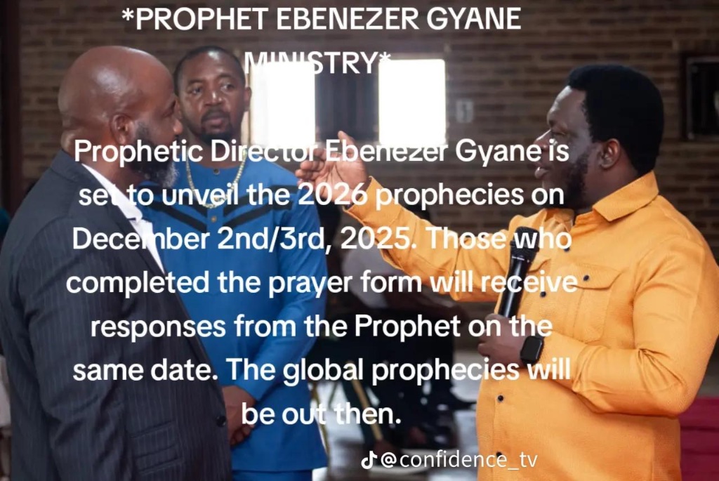 Prophet Ebenezer Gyan ministering