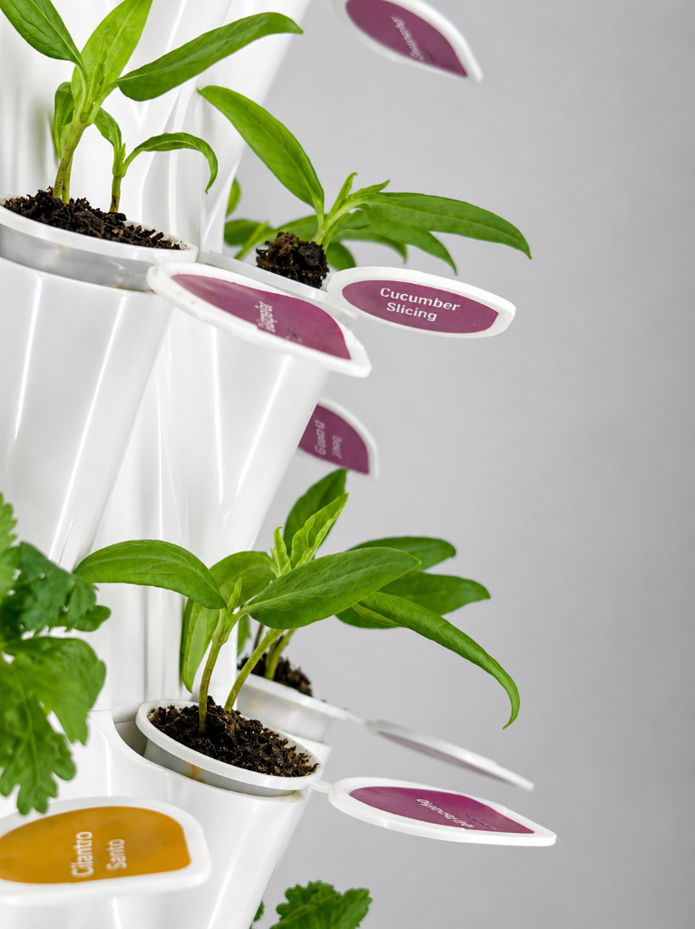 Container farm side view