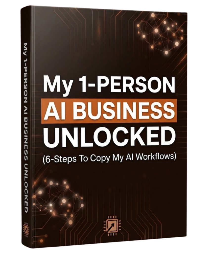 My 1-Person AI Business Unlocked ebook cover