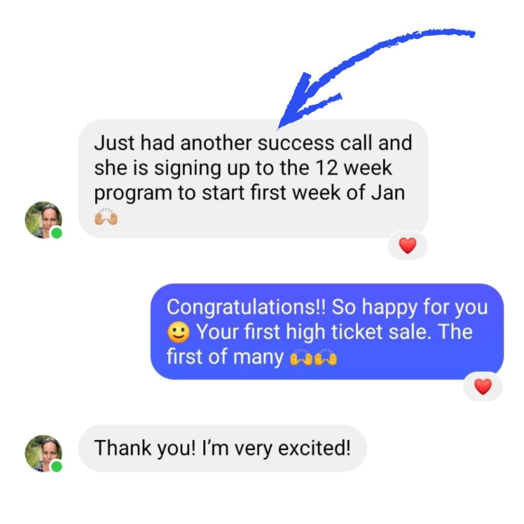First High Ticket Client
