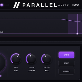 Parallel De-Esser