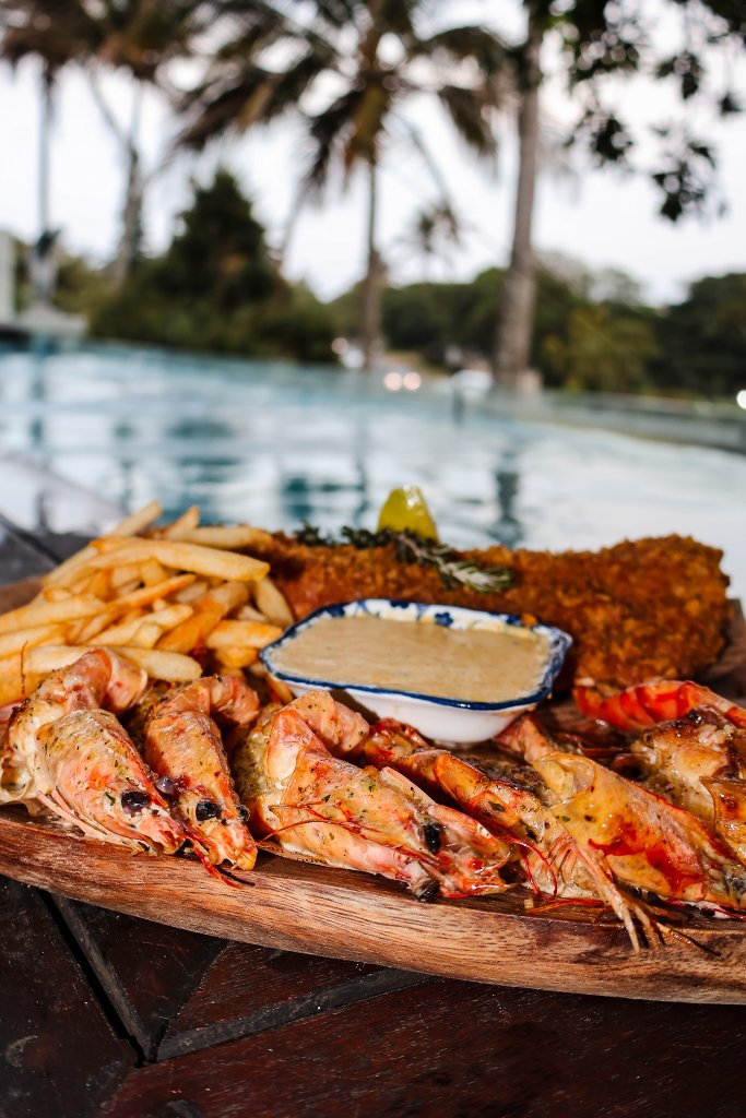 Seafood platter at Skippies