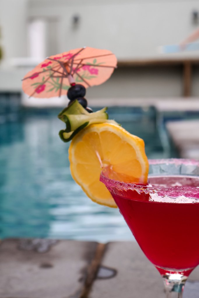 Poolside cocktail