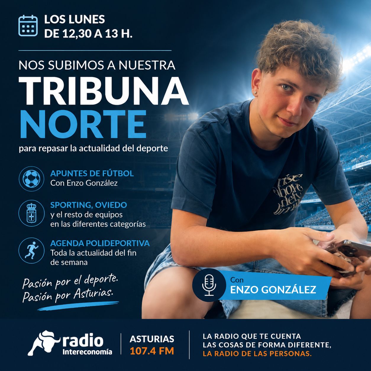 Tribuna Norte — Enzo González