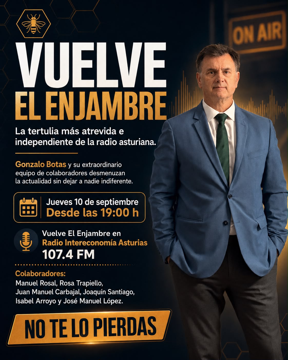 Vuelve el Enjambre — Gonzalo Botas