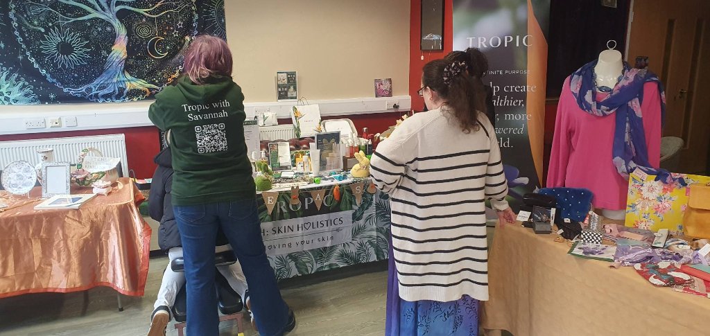 Community market at Urban