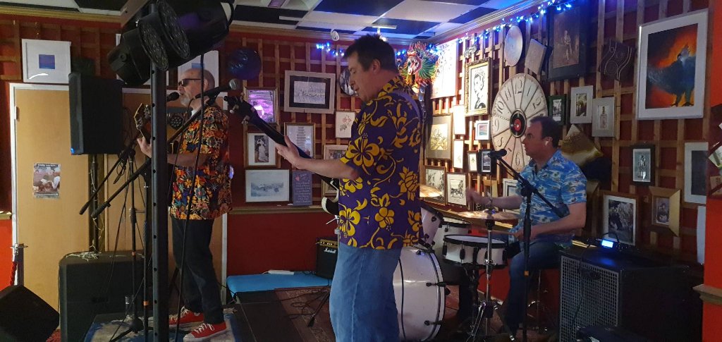 Band playing live music