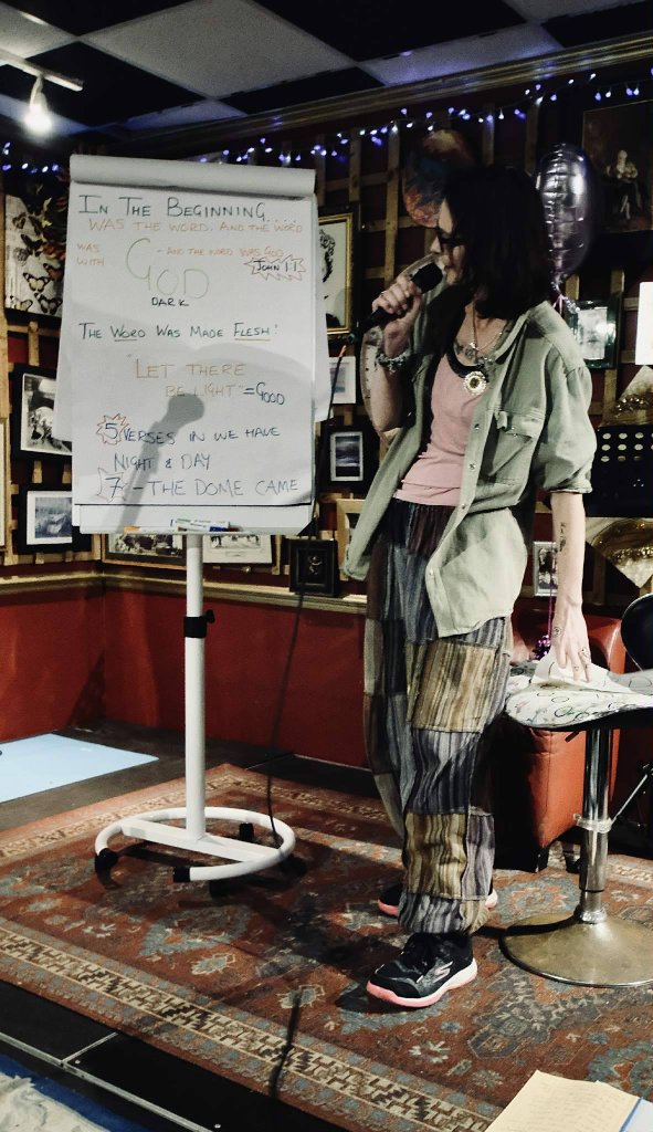 Spoken word performance