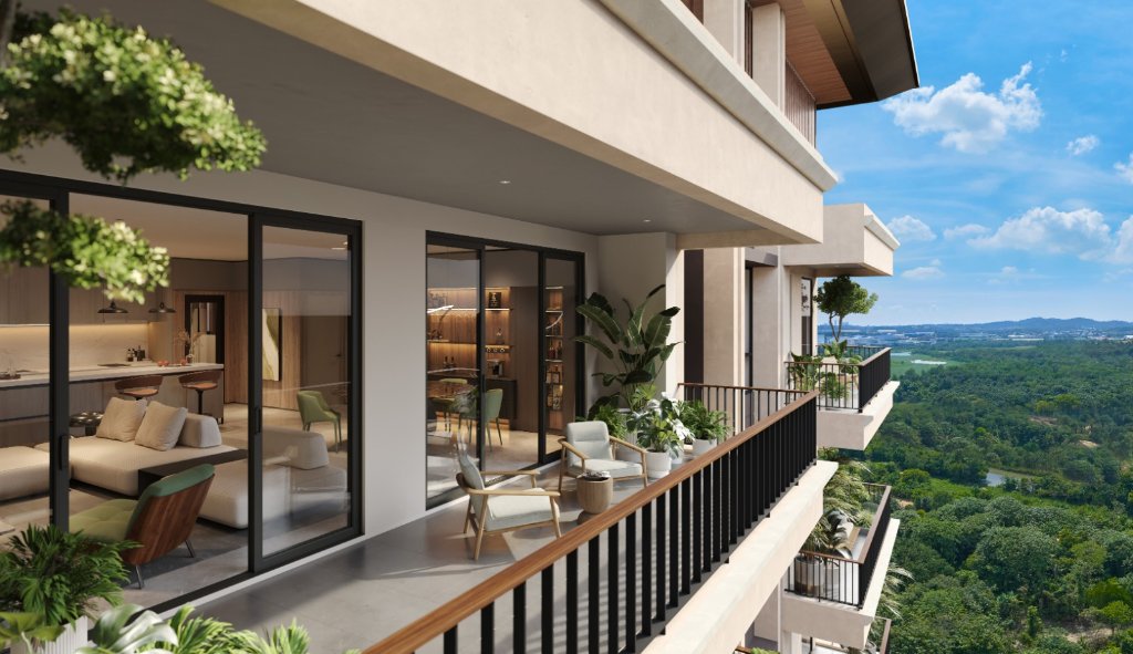 Private Balcony View
