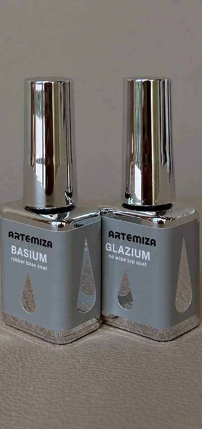 Basium rubber base coat y Glazium no wipe top coat