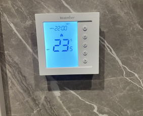 Termostato montavimas
