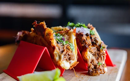 Tacos served at Fiesta Tacos & Tequila