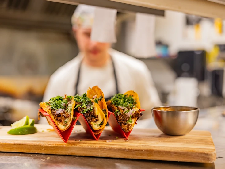 Fresh tacos served at Fiesta Tacos & Tequila in Saskatoon