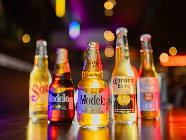 Neon-lit bar and dining atmosphere at Fiesta Tacos & Tequila in Saskatoon