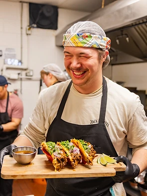 Fiesta Tacos & Tequila kitchen team at work