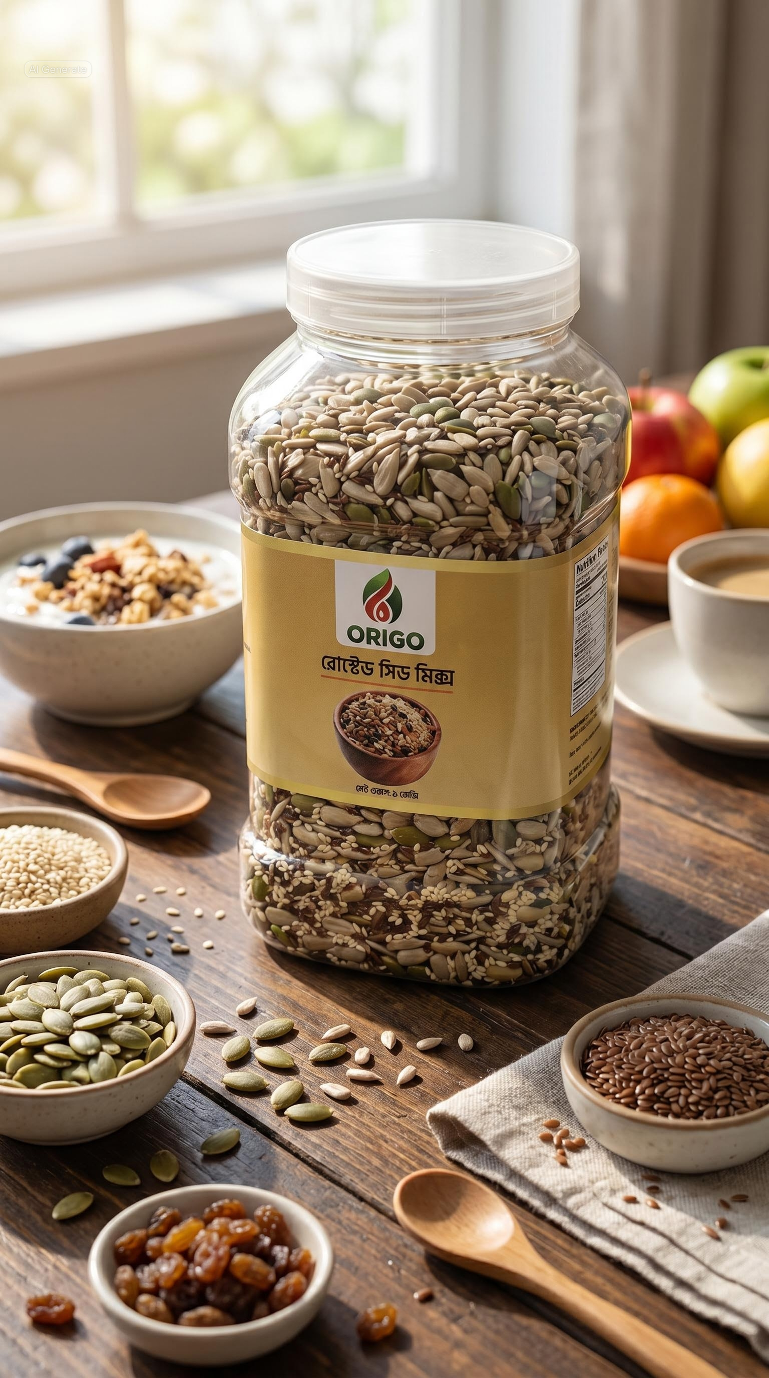 Seed Mix Jar