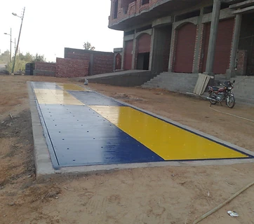 60 T pit weighbridge — final handover