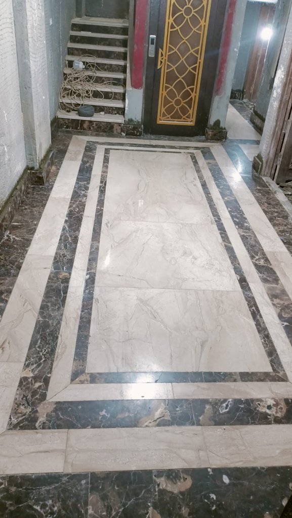 Marble Floor & Elevator