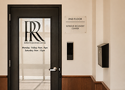 Office entrance