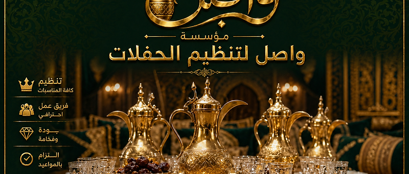 مؤسسة واصل لتنظيم الحفلات