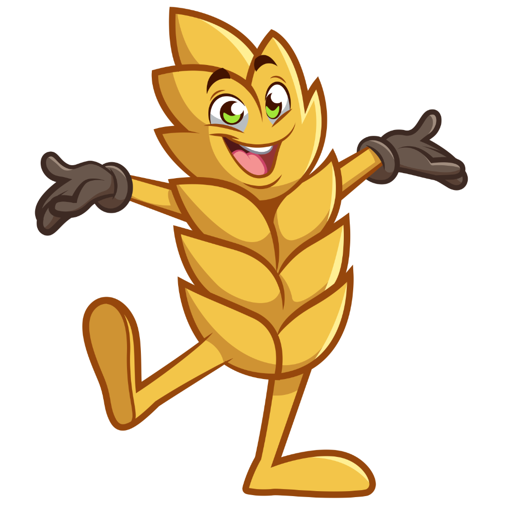 Triguinho - Mascote Pão Ponto Quente