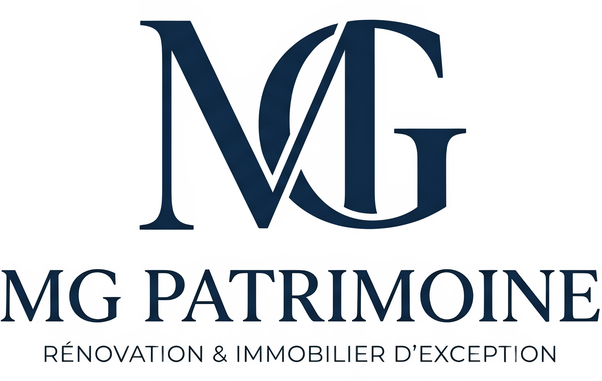 Logo MG Patrimoine — Entreprise de rénovation haut de gamme Paris et Île-de-France