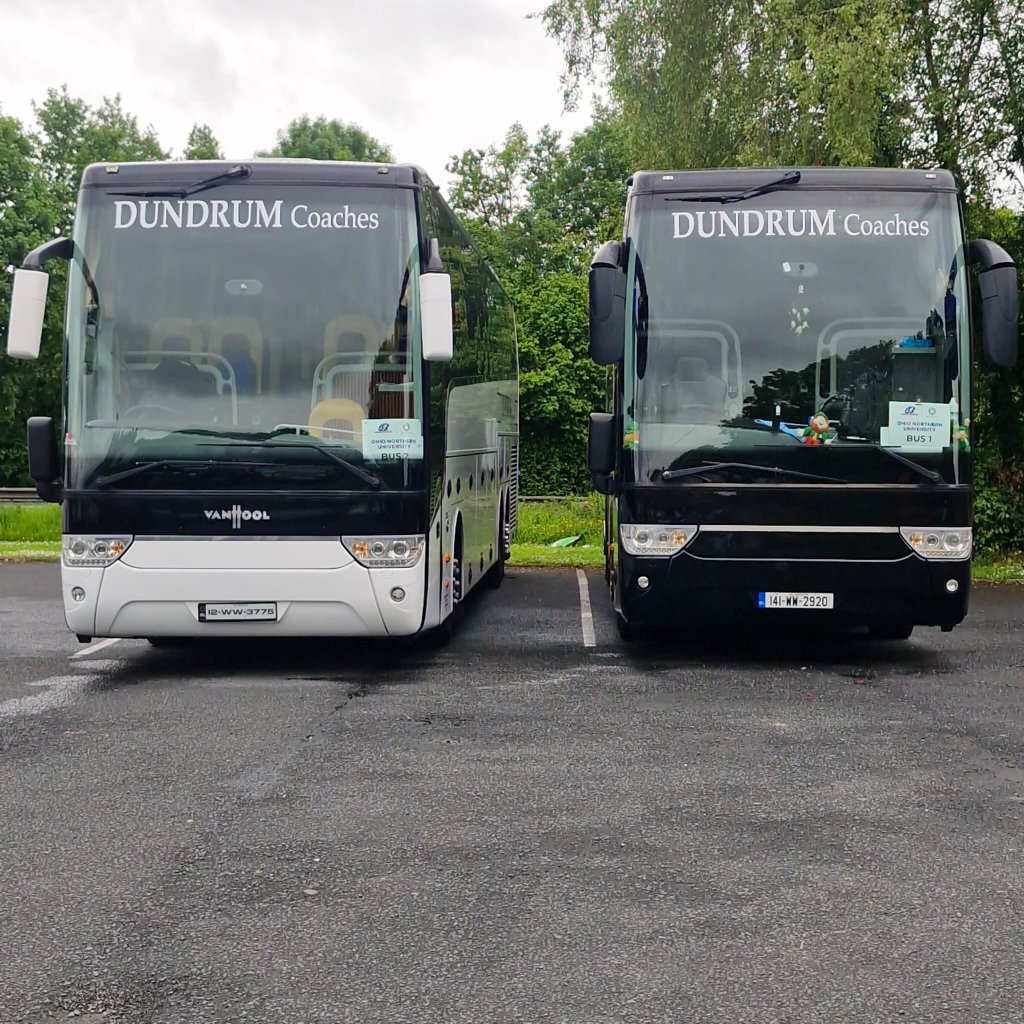 Dundrum Coaches fleet lined up