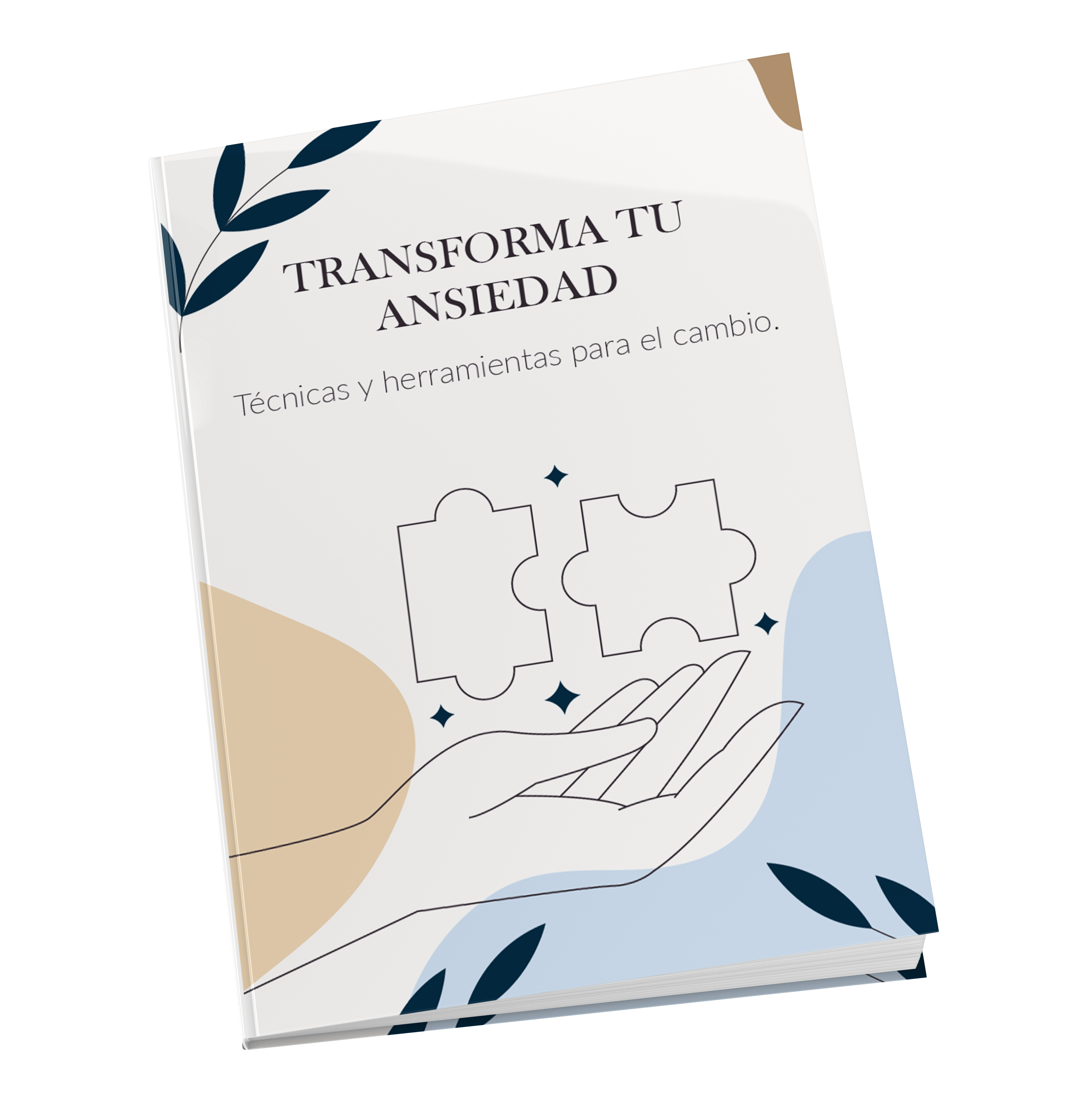 Portada de la guía gratuita Transforma tu Ansiedad