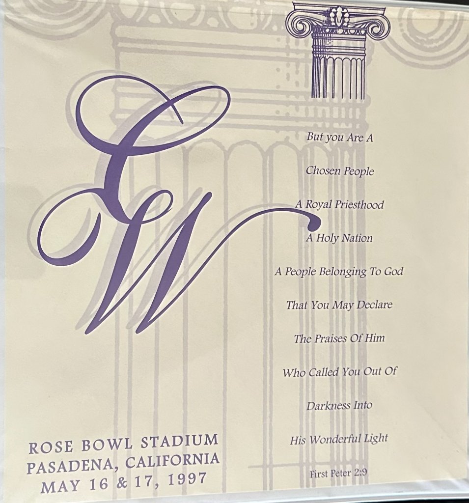 Rose Bowl program cover