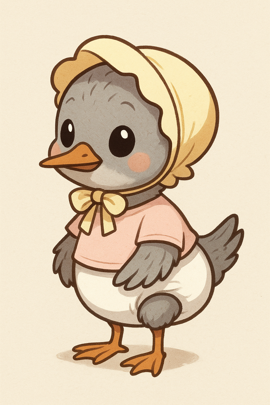 Brenda the sandpiper — the baby sister