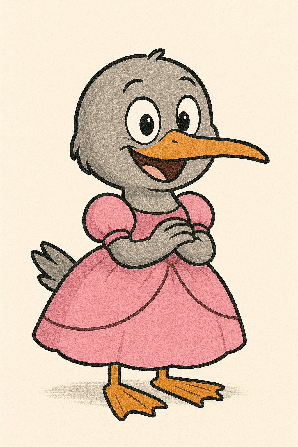 Rosa the sandpiper — the heroine
