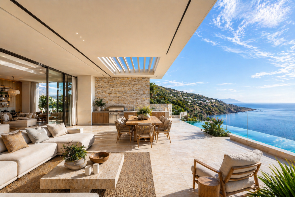 Luxury outdoor living
