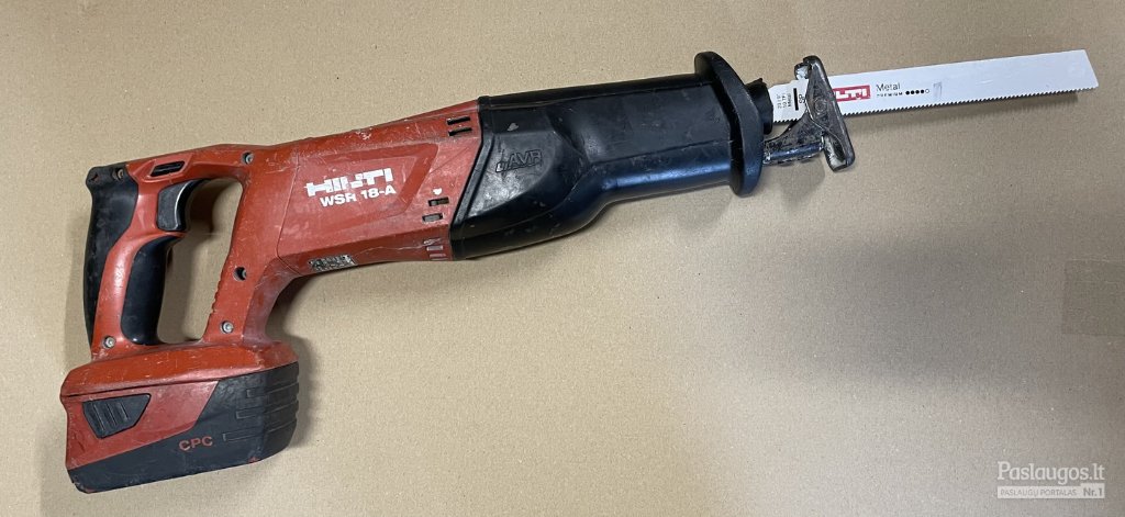 Tiesioginis pjūklas Hilti WSR 18-A