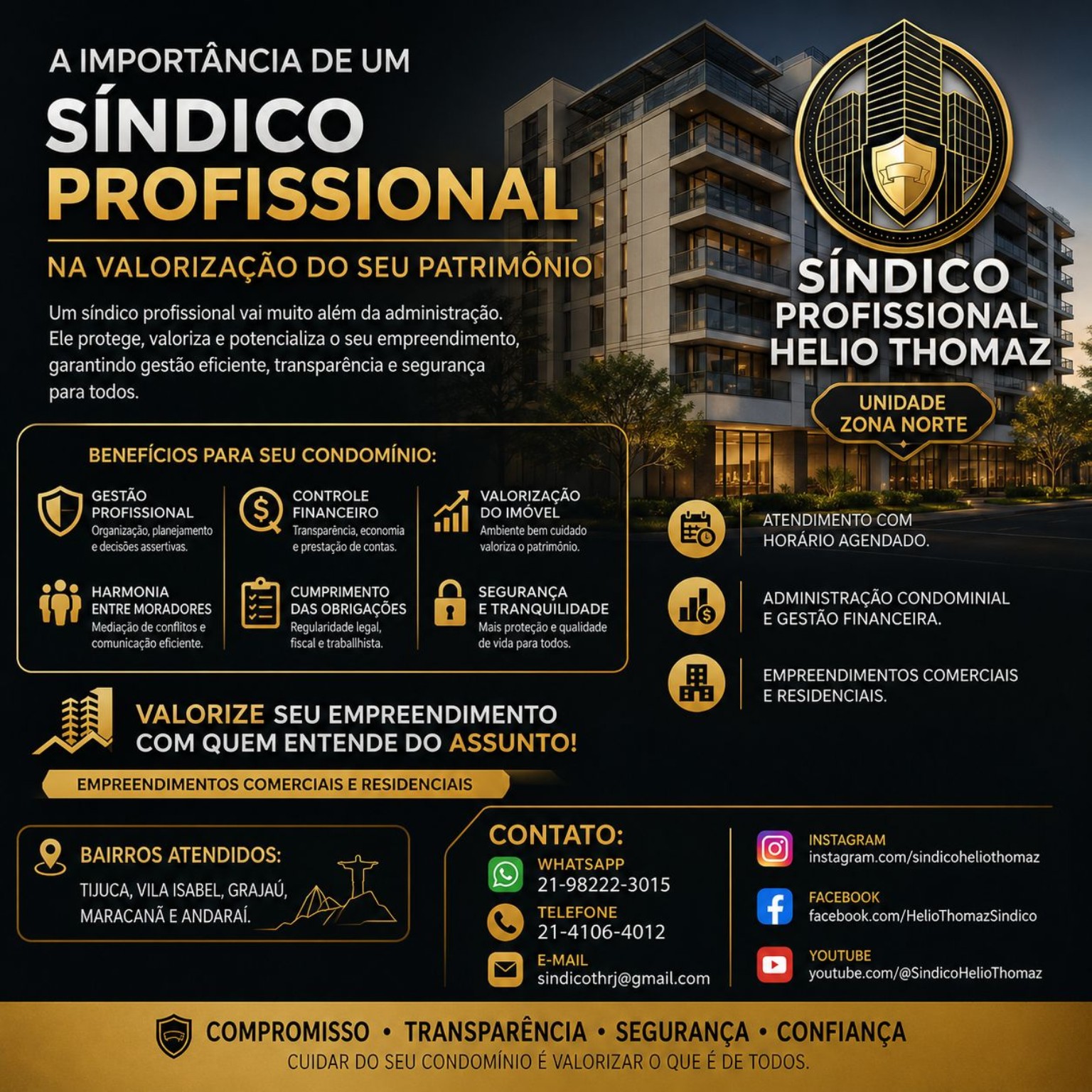 Por que contratar um síndico profissional