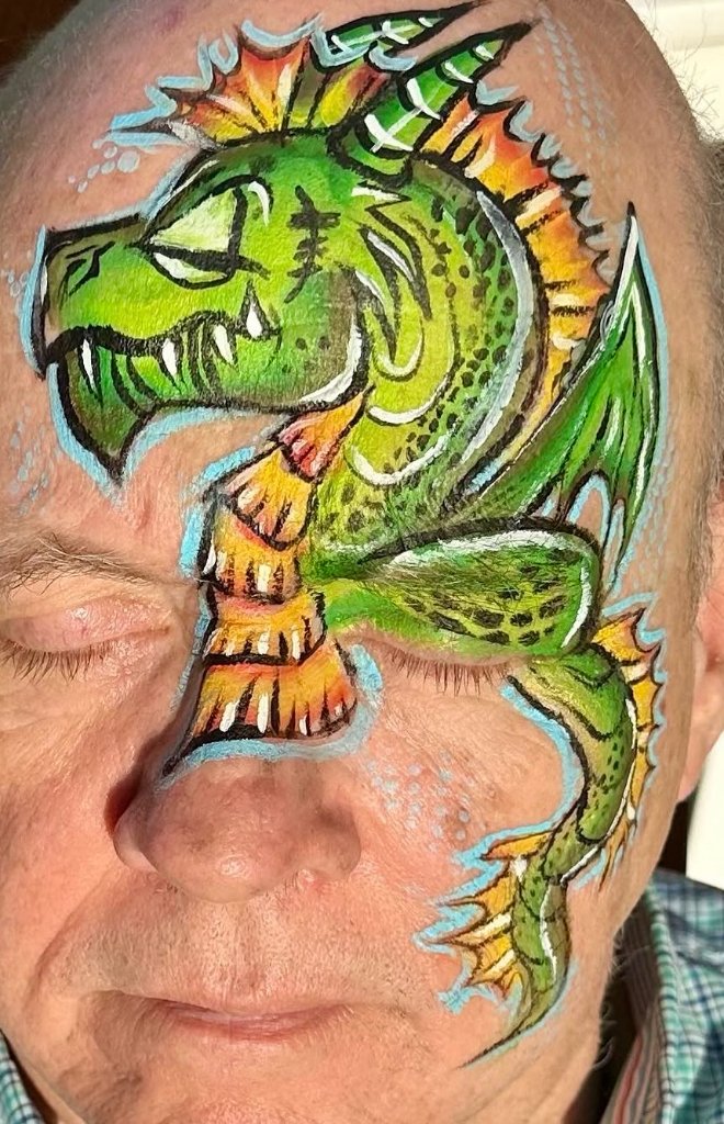 Face painting example 3