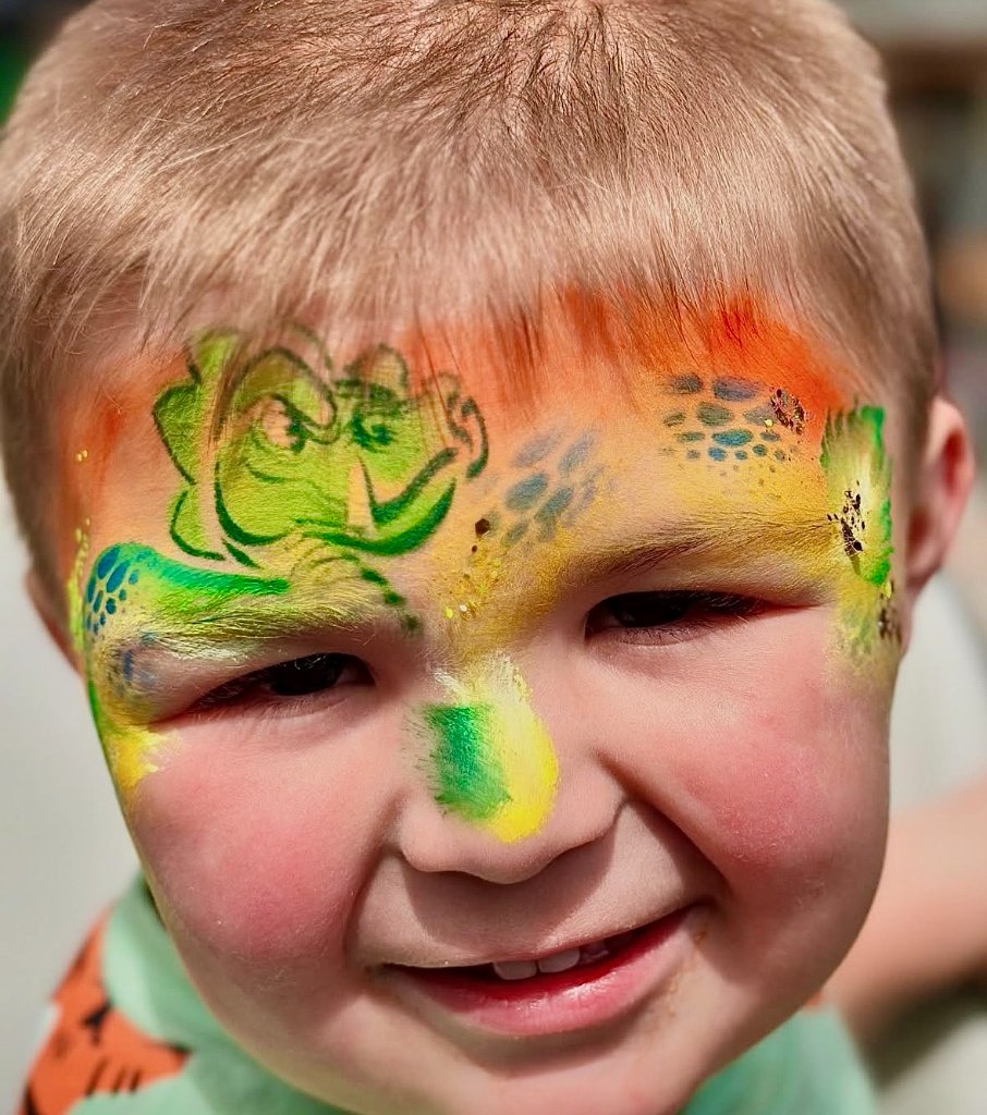 Face painting example 1